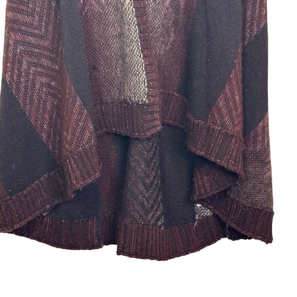 Anthropologie Sleeping On Snow Women’s Mabli Open Cardigan Vest Wool Aztec XS - Picture 6 of 10
